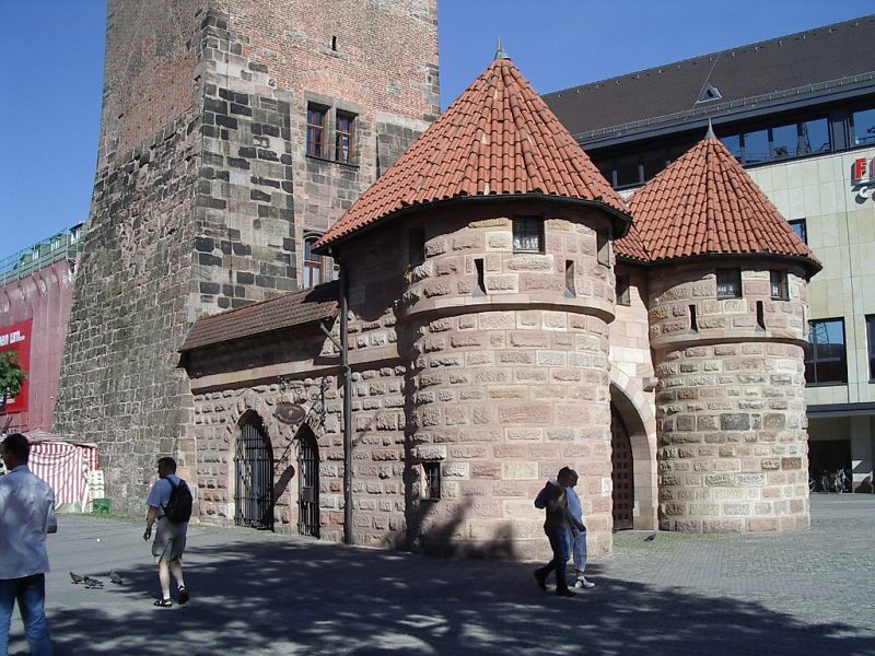 "Nuremberg White Tower f w". Licensed under CC BY 1.0 via Wikimedia Commons - https://commons.wikimedia.org/wiki/File:Nuremberg_White_Tower_f_w.jpg#/media/File:Nuremberg_White_Tower_f_w.jpg